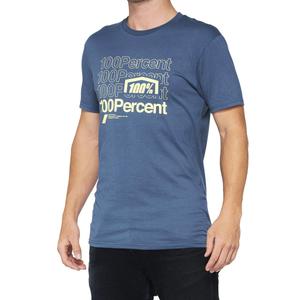 T-Shirt 100% - USA KRAMER blau