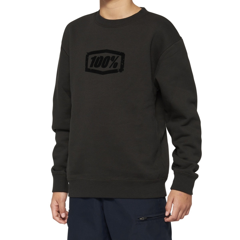 Kinder-Sweatshirt 100% - USA AVALANCHE schwarz