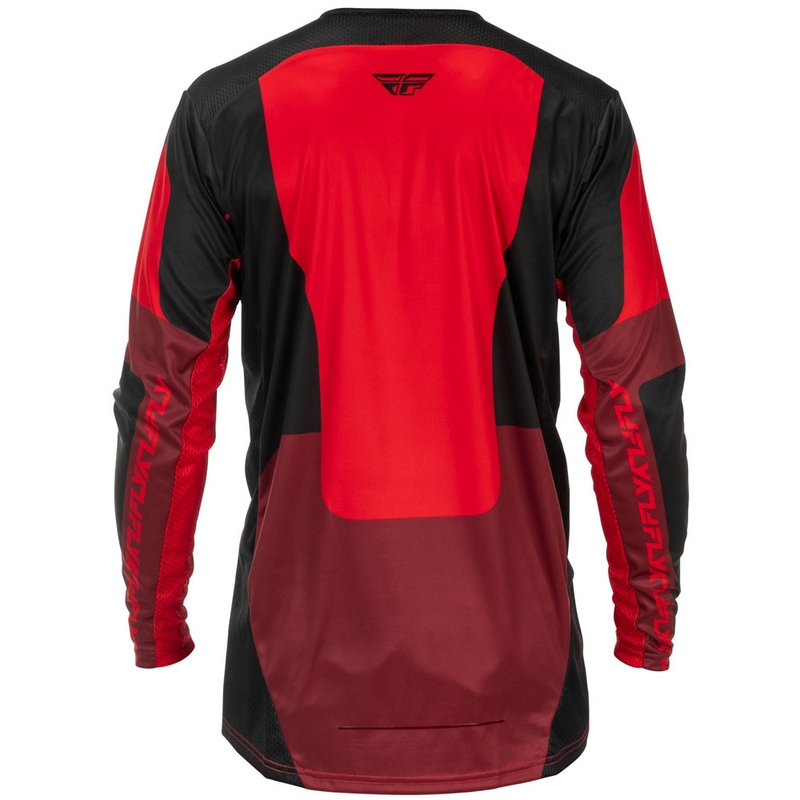 FLY Racing Lite Motocross Trikot schwarz-rot II