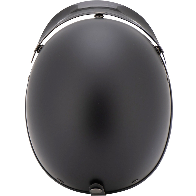 Louis Braincap Motorradhelm schwarz