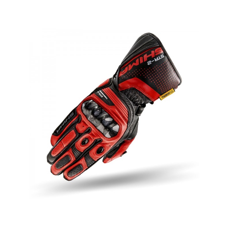 Shima STR-2 schwarz-rote Handschuhe