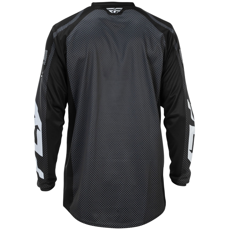 FLY Racing F-16 Motocross Trikot schwarz-weiß