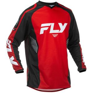 FLY Racing F-16 Motocross Trikot rot-schwarz-weiß