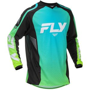 FLY Racing F-16 Motocross Trikot blau-schwarz-weiß
