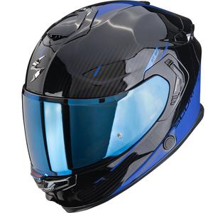 Scorpion EXO-GT SP Air Asphalt Motorrad Integralhelm schwarz-blau
