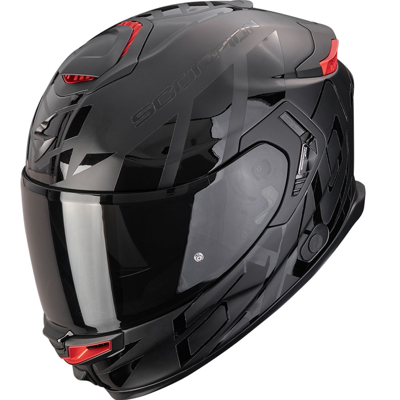 Scorpion EXO-GT SP Air Noble Motorrad Integralhelm mattschwarz-schwarz