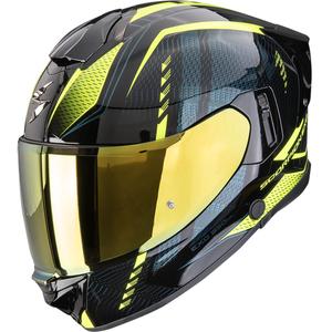Scorpion EXO-530 Air Theras Motorrad Integralhelm schwarz-fluo gelb