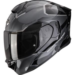 Scorpion EXO-530 Air Clip Motorrad Integralhelm silber-schwarz