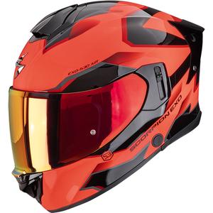 Scorpion EXO-530 Air Clip Motorrad Integralhelm rot-schwarz