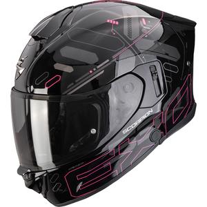 Scorpion EXO-530 Air Fond Motorrad Integralhelm schwarz-pink