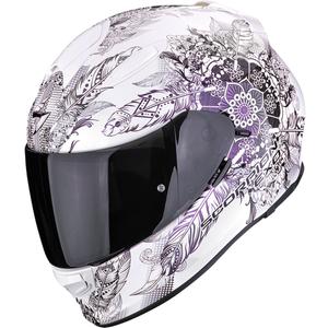 Scorpion EXO-491 Dream Integralhelm Motorrad weiß Chamäleon