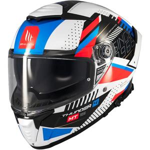 Integrierter Motorradhelm MT Thunder 4 SV Luminence blau