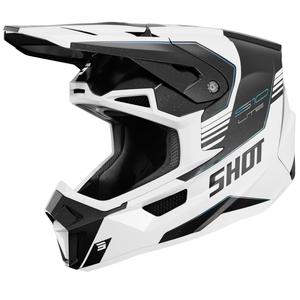 Motocross-Helm Shot Lite S10 holographic pearl