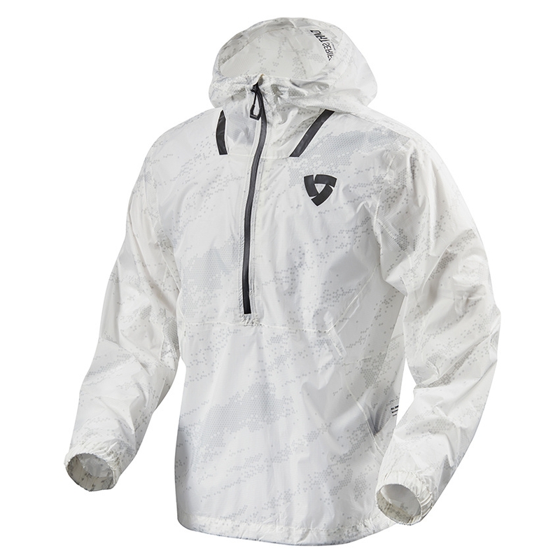 Revit Regen Kittel Barriere Motorrad Regen Jacke Weiß