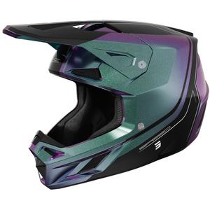 Motocross-Helm Shot Speed Fury glänzender Cameleon