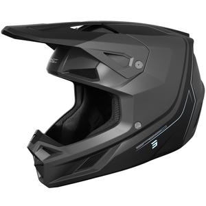 Motocross-Helm Shot Speed Fury mattgrau