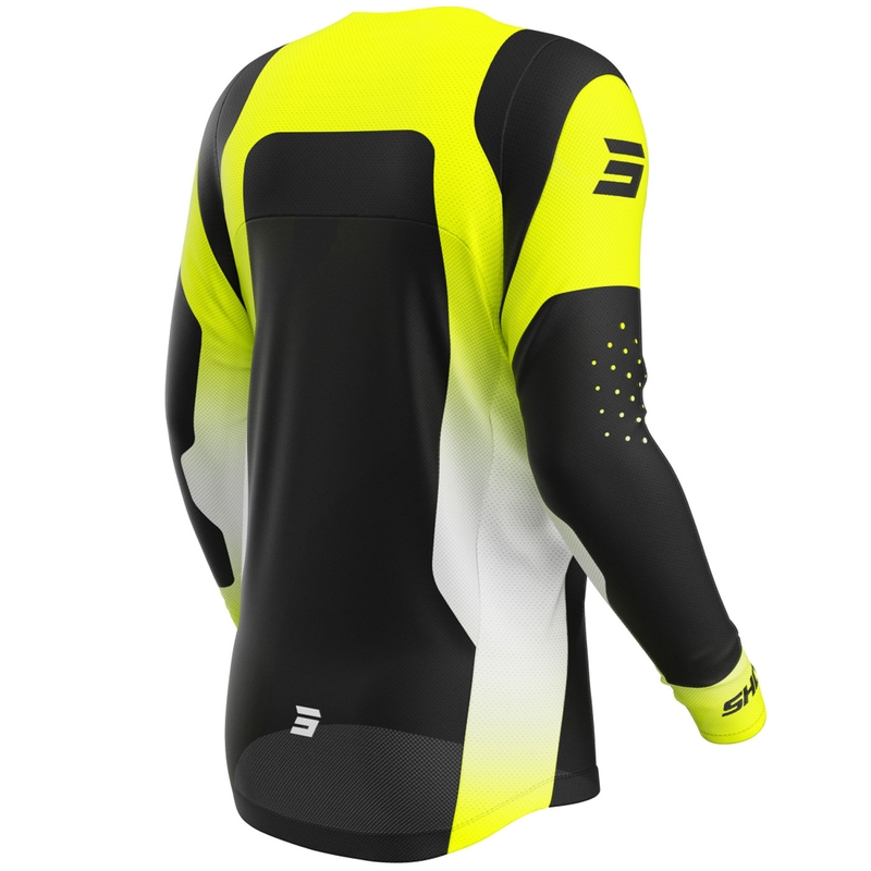 Motocross-Trikot Shot Contact Ionyx fluo gelb
