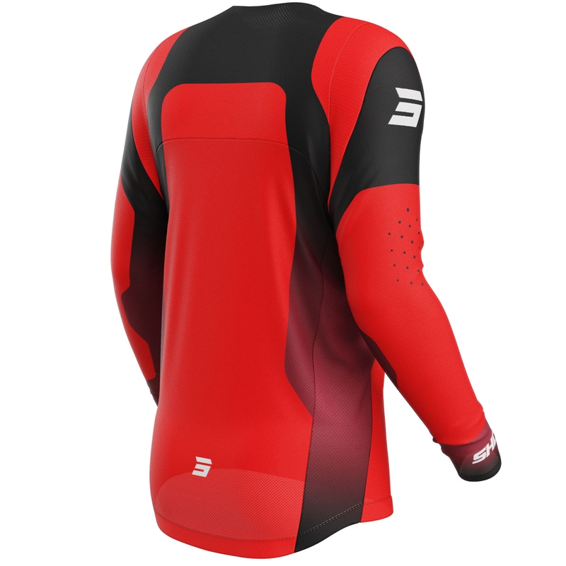 Motocross-Trikot Shot Contact Ionyx rot