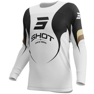 Shot Contact Manta Motocross-Trikot weiß