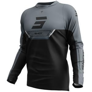 Shot Devo Daytona Motocross-Trikot schwarz