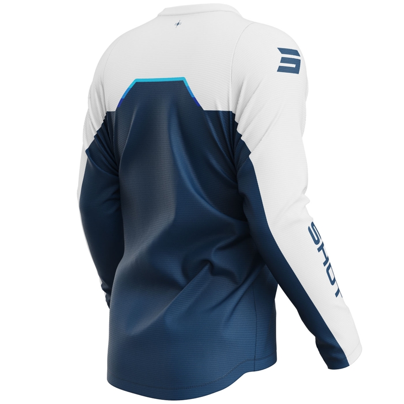 Shot Devo Daytona Motocross-Trikot blau