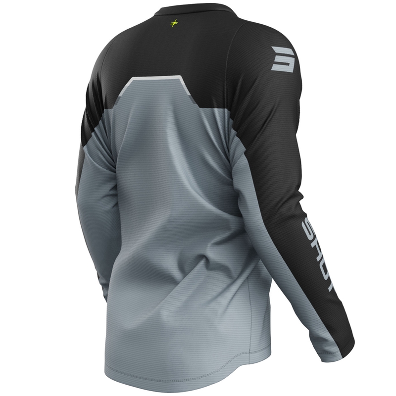 Motocross-Trikot Shot Devo Daytona fluo gelb