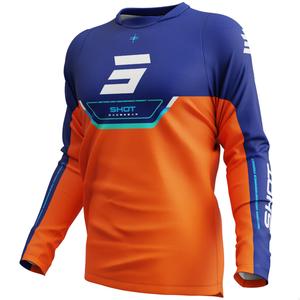 Motocross-Trikot Shot Devo Daytona orange