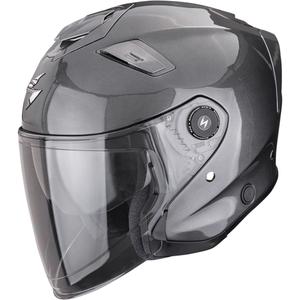 Scorpion EXO-GT Jet Solid Offener Motorradhelm Metallic Grau