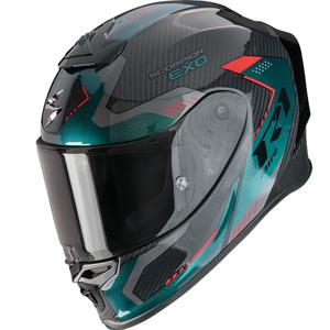 Scorpion EXO-R1 EVO II Carbon Air Propel Integralhelm Schwarz-Grün