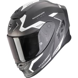 Scorpion EXO-R1 EVO II Carbon Air Propel Integralhelm Mattschwarz-Silber