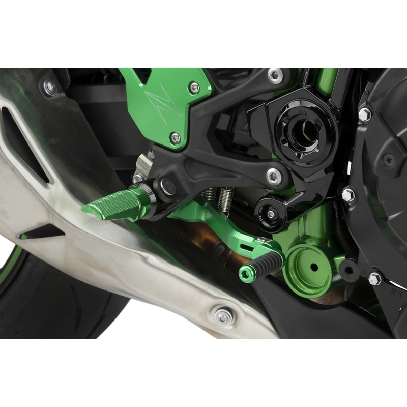 Brake foot pedal PUIG grün adjustable