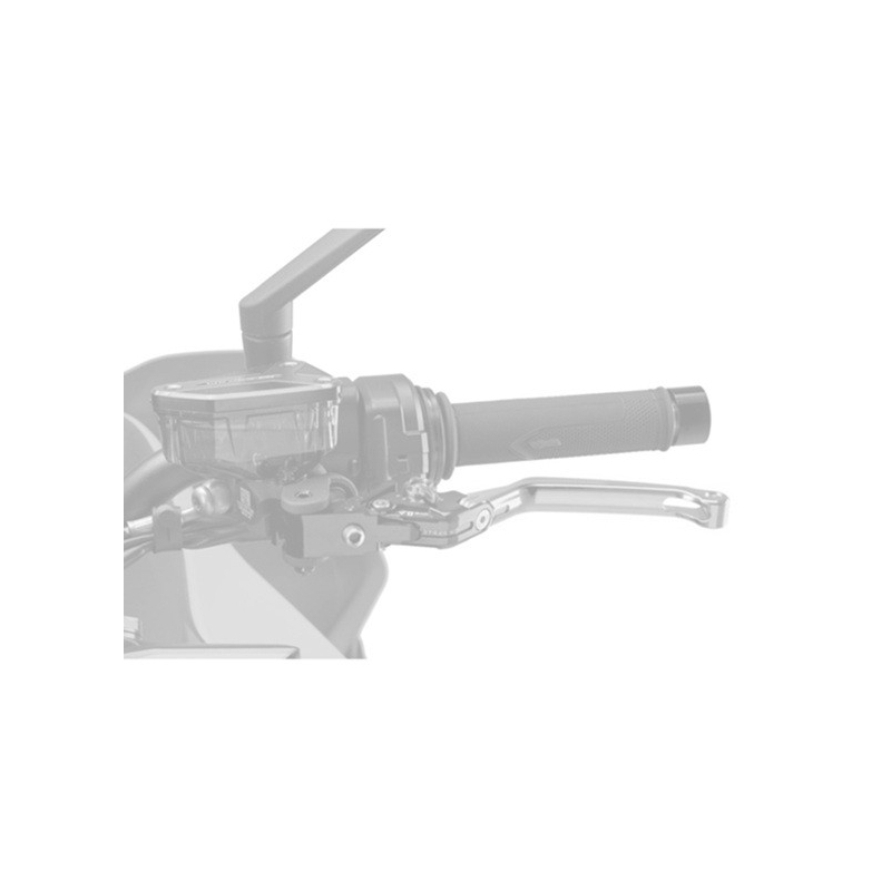 Kupplungshebel ohne Adapter PUIG 4.0 foldable schwarz/schwarz