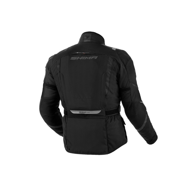 Motorradjacke Shima Hero schwarz Ausverkauf