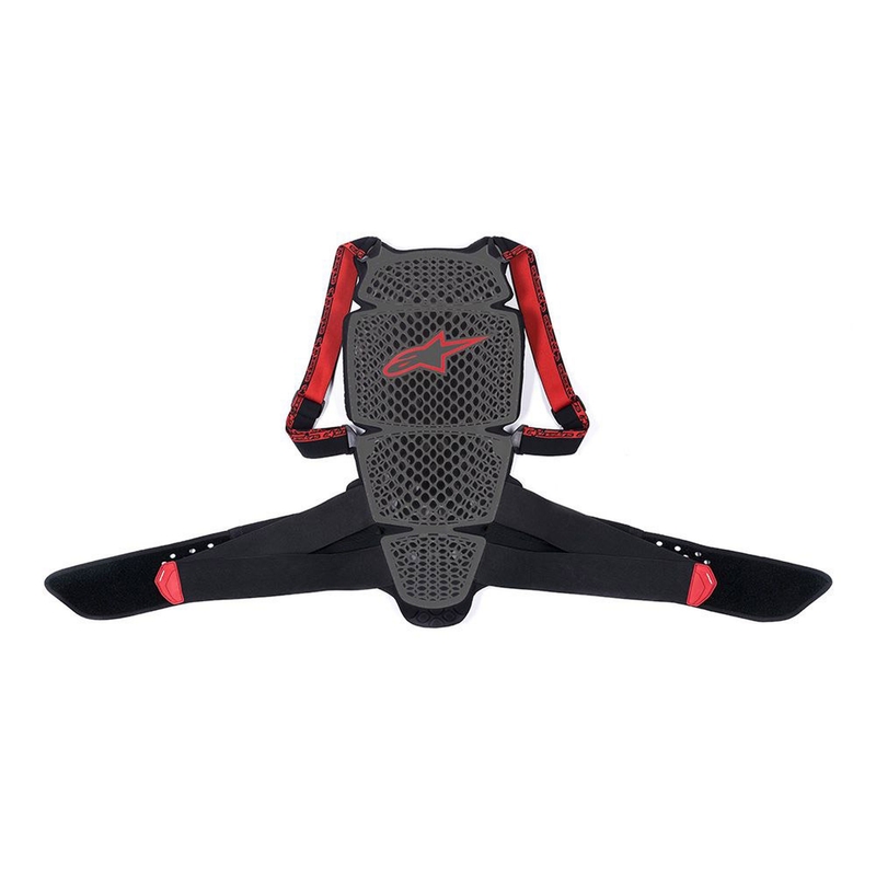 Alpinestars Nucleon KR-CELL Wirbelsäulenprotektor schwarz-grau-rot