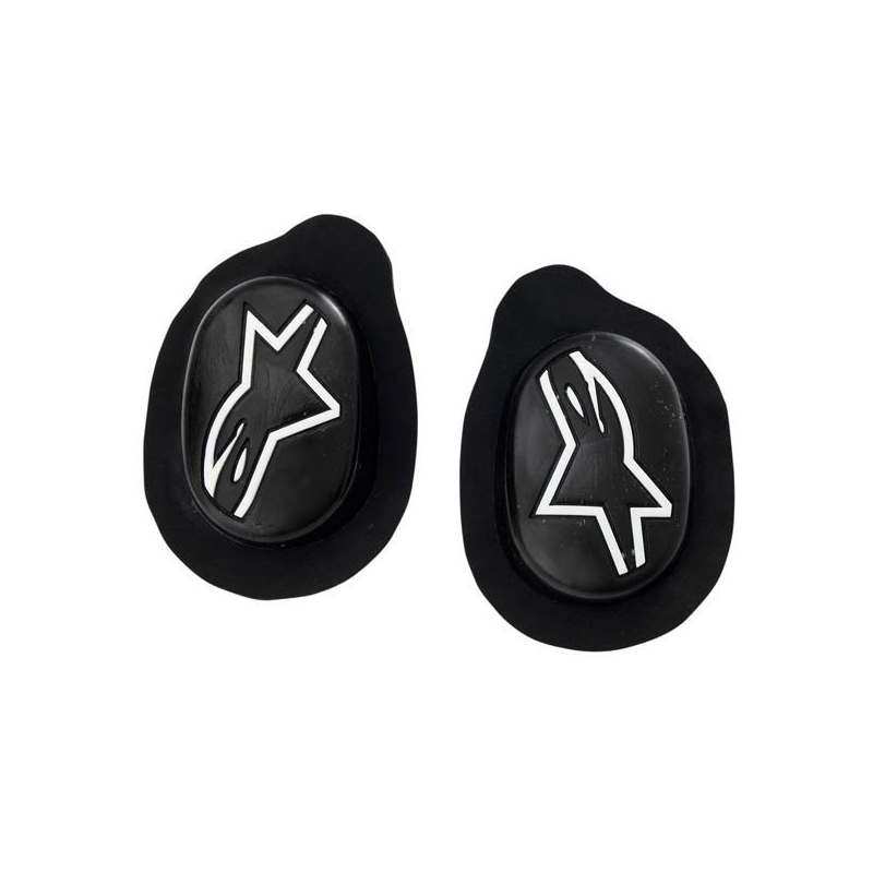 Alpinestars Sport schwarz und weiß Knieschleifer
