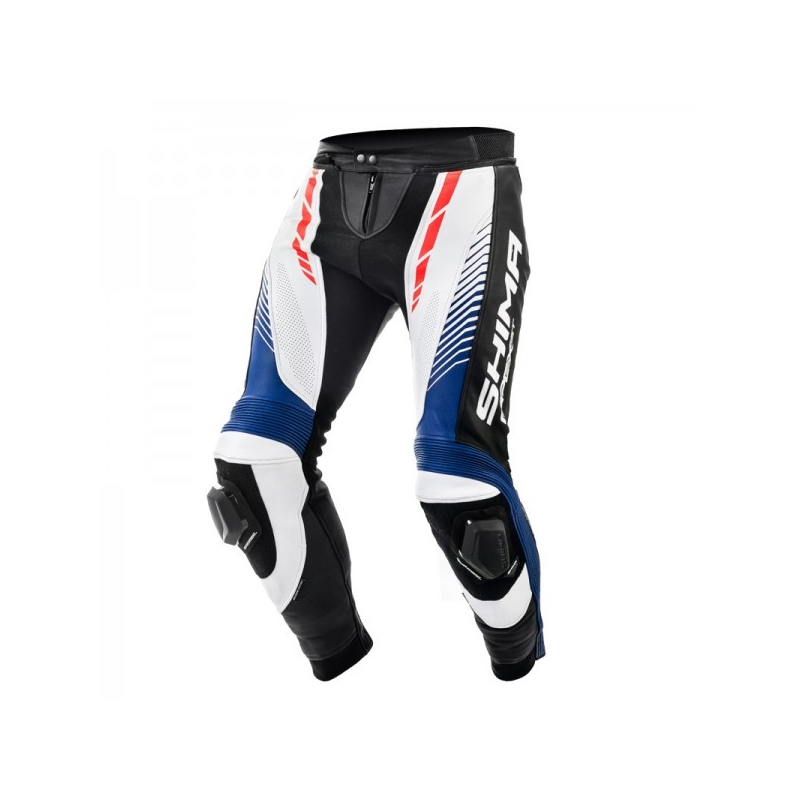Shima Apex Schwarz-Weiß-Rot Motorradhosen Ausverkauf