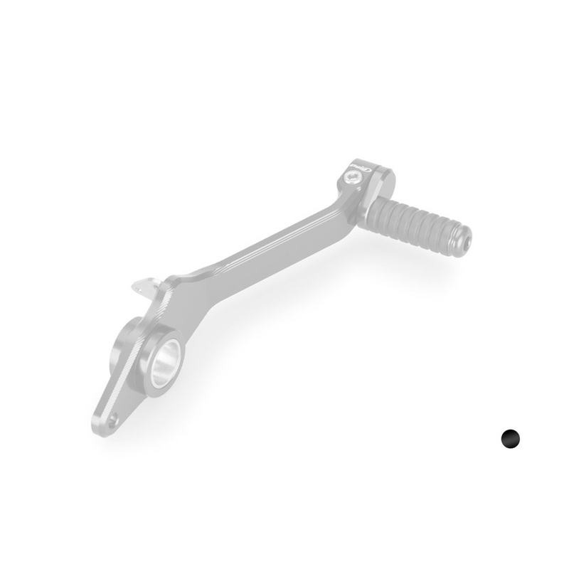 Brake foot pedal PUIG schwarz adjustable