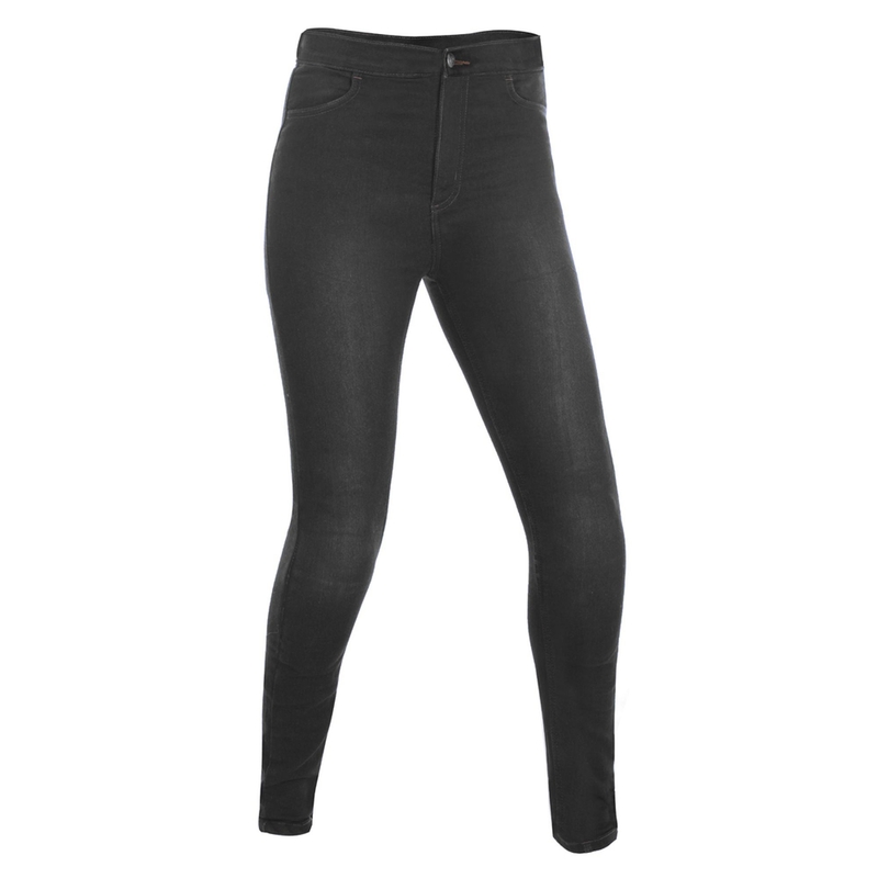 Damen Oxford Jeggings schwarz