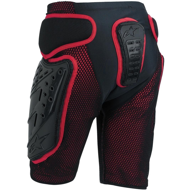 Alpinestars Freeride Shorts Schwarz und Rot