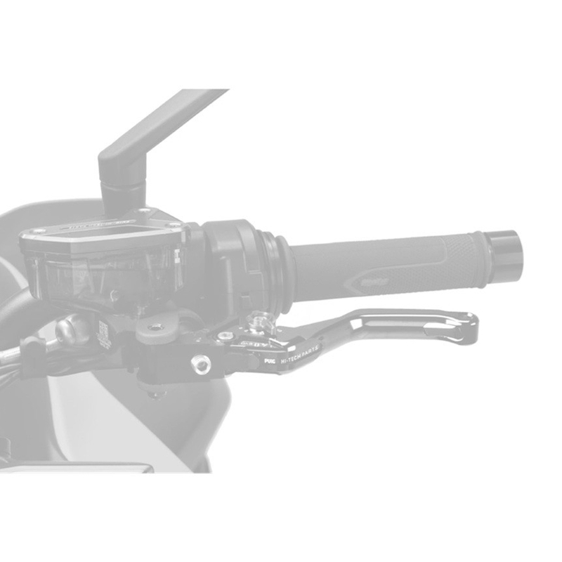 Kupplungshebel ohne Adapter PUIG 4.0 kurz titan/green