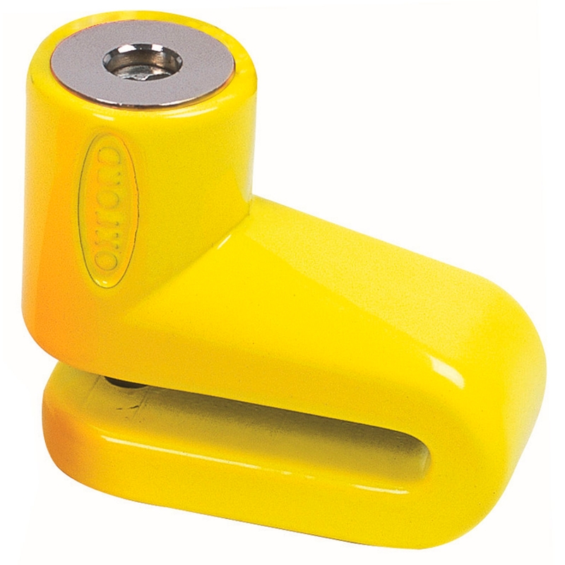 Scheibenbremsschloss Oxford Junior gelb