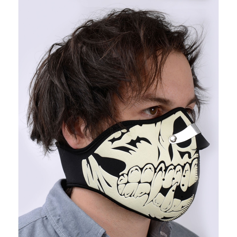 Oxford Glow Skull Gesichtsmaske