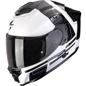 Scorpion EXO-1500 Air Dual Motorrad Integralhelm weiß-schwarz-blau
