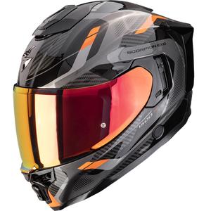 Scorpion EXO-1500 Air Sleek Motorrad Integralhelm schwarz-orange