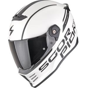 Scorpion Covert FX Danko Integralhelm Motorrad matt perlweiß-schwarz