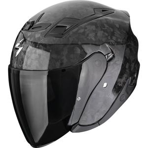 Scorpion EXO-Z1 Carbon Onyx Solid Open Face Motorradhelm Schwarz