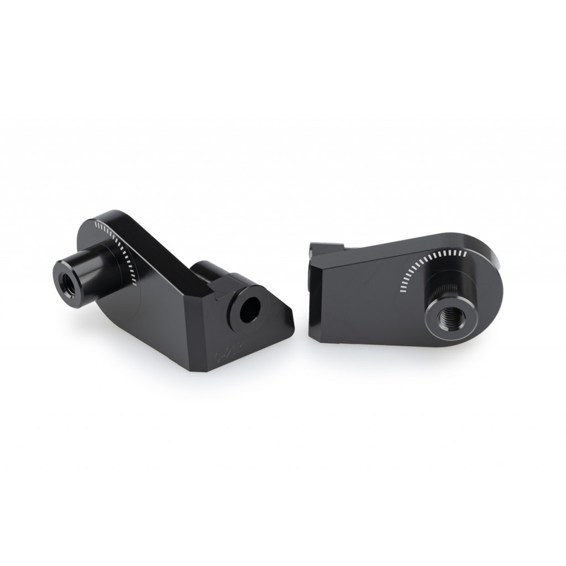 Footpeg adapters PUIG schwarz