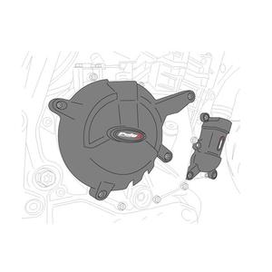 Engine protective covers PUIG 22347N schwarz included 3 covers