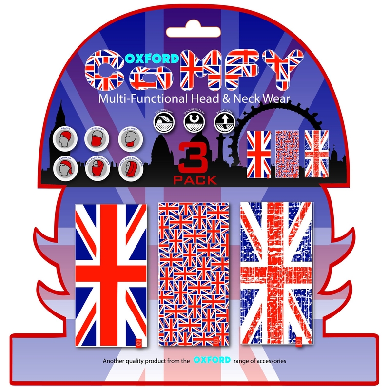 Oxford Comfy Union Jack Schals