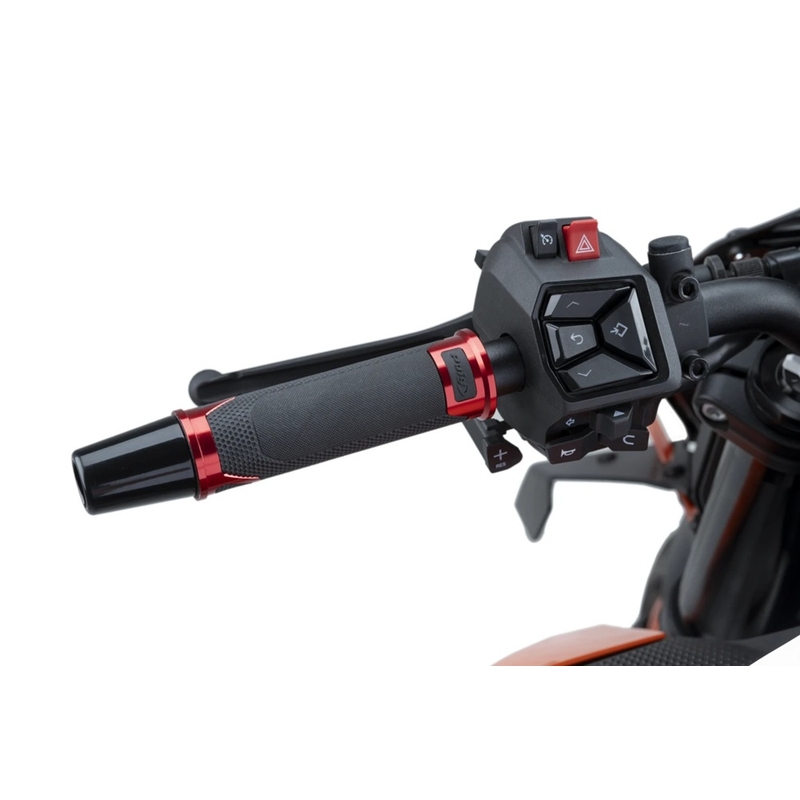 Handgriffe PUIG REVVING purple 119mm